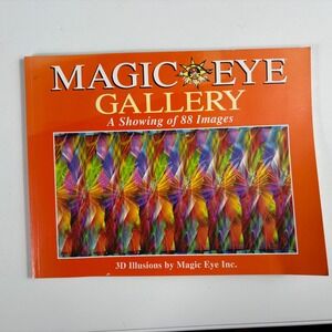 Magic Eye Gallery A Showing of 3D Illusions Book by Magic Eye Inc. 1995
